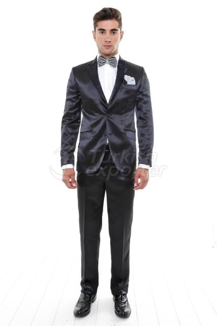 WSS Wessi Black Groom's Suit