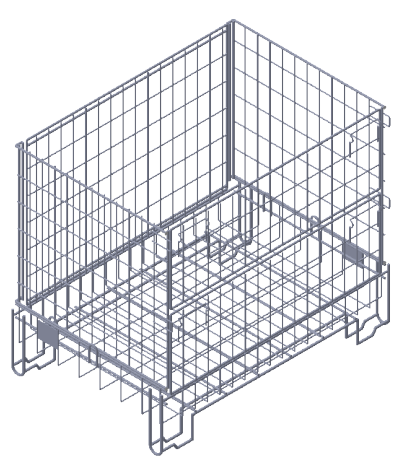 Wire Mesh Container