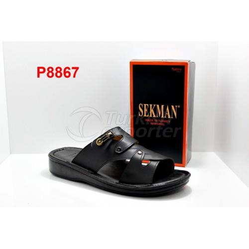 SEKMAN P8867 Black Slipper