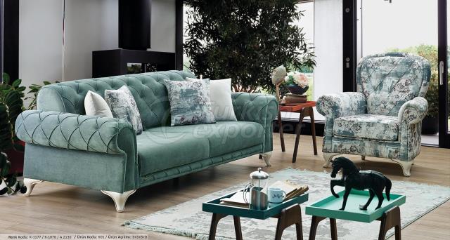 Rossa Sofa Set