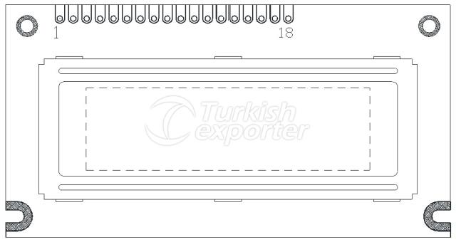 Monochrome LCM Graphic Type PLG1203