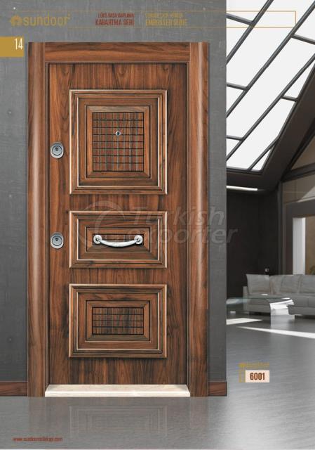 Steel Door Luxury Embossed Serie