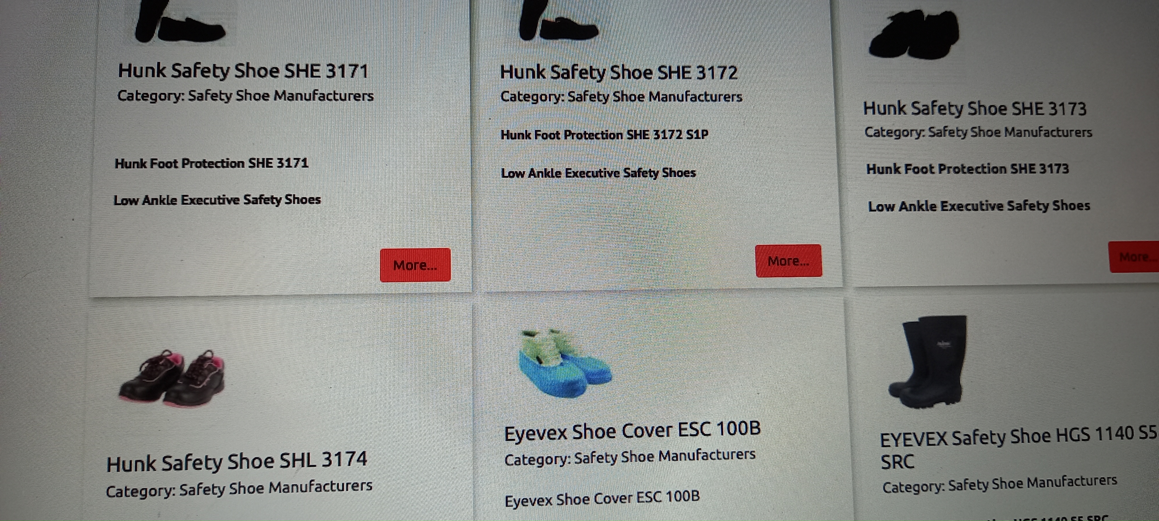 EN approved safety boots