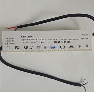 60W Led Driver IP76