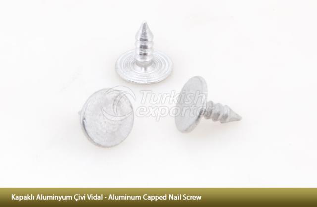 Aluminum Capped Nail Screw