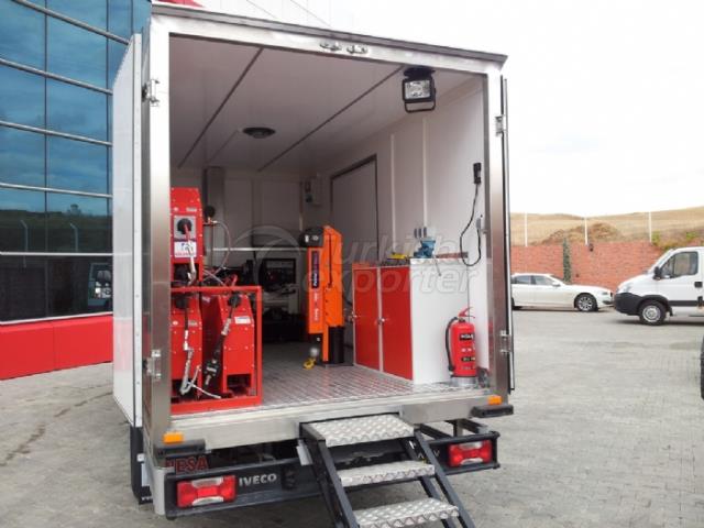 Mobile Tire Repair Vehicle