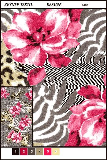 Motif de fleurs 7407