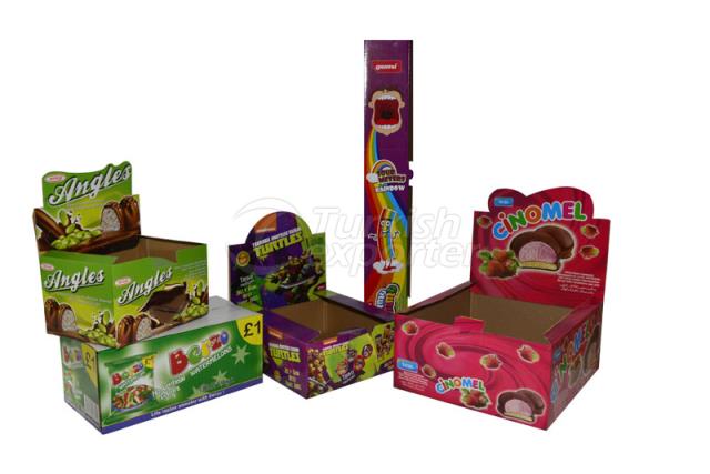 Corrugated Testliner Display