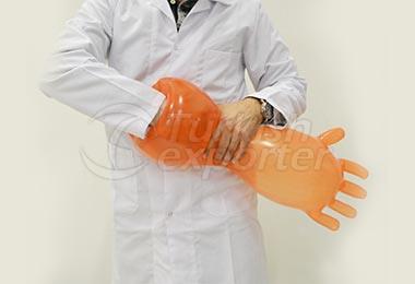 Orange Gloves