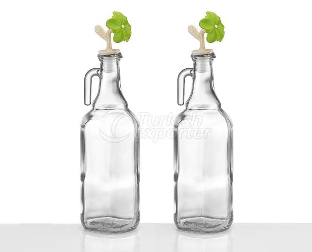 75cl x 2pcs Le Paris Bouteille Huile-Vinaigre