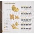 Brass Hinges Kelebek