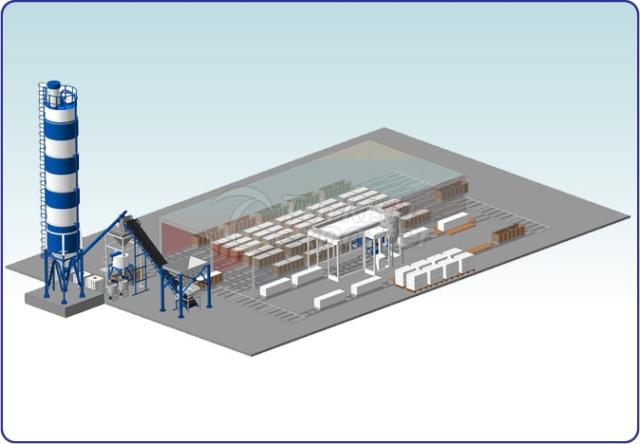 Aereted Autoclave Concrete Plant