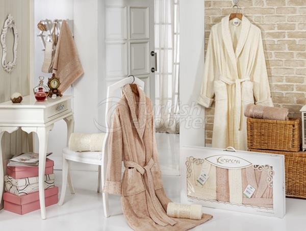 AYBUKE BAMBOO BATHROBE SET