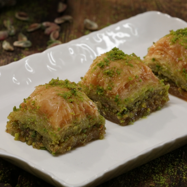 Square Pistachio Baklawa