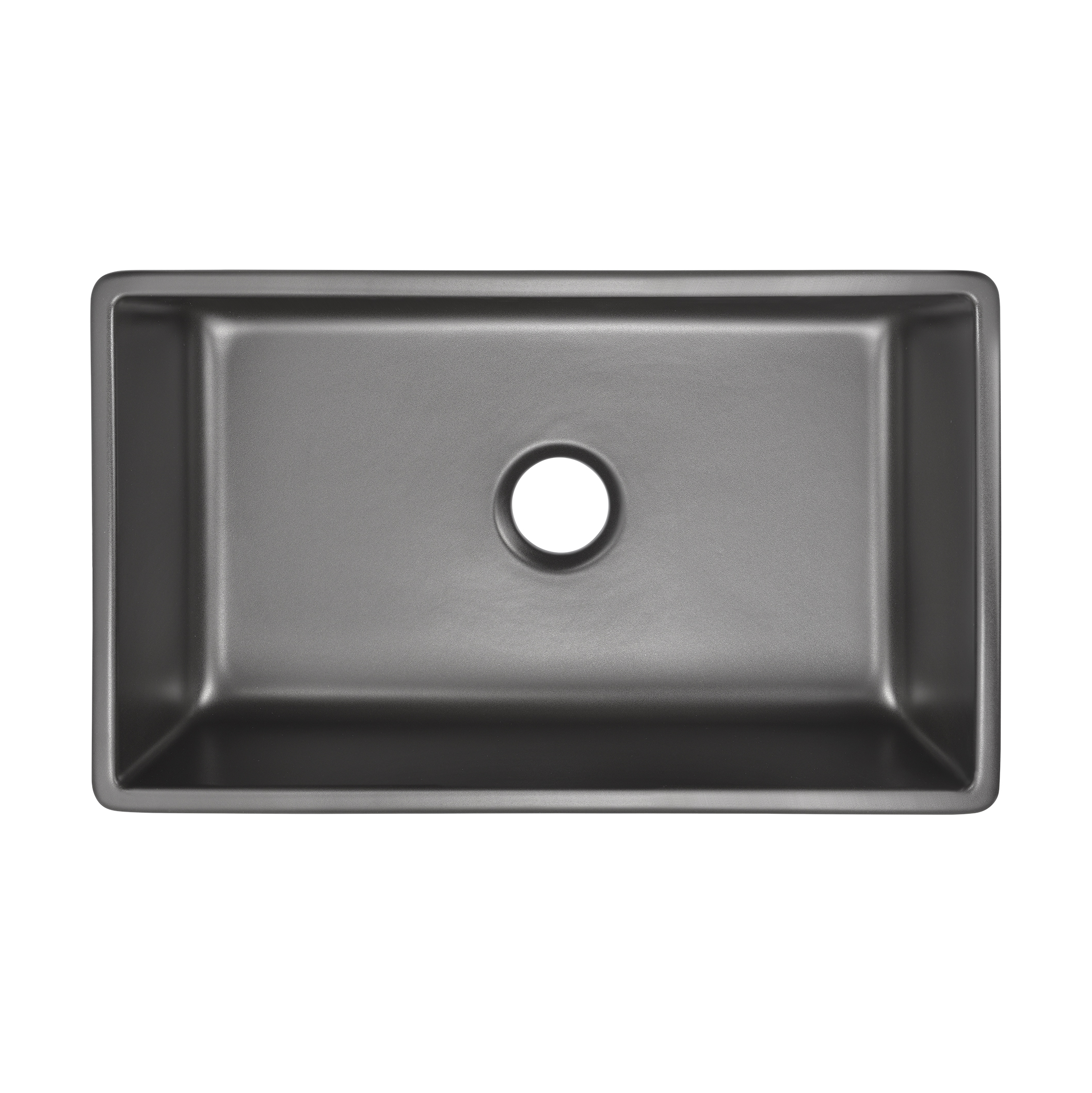 Matt Black Fireclay Farmhouse Kitchen Sink, Kitchen Sink, Big Sink, Fireclay Sink, Modern Sink