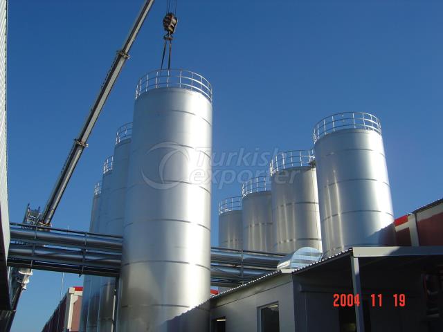 Stainless Steel Silo Tank