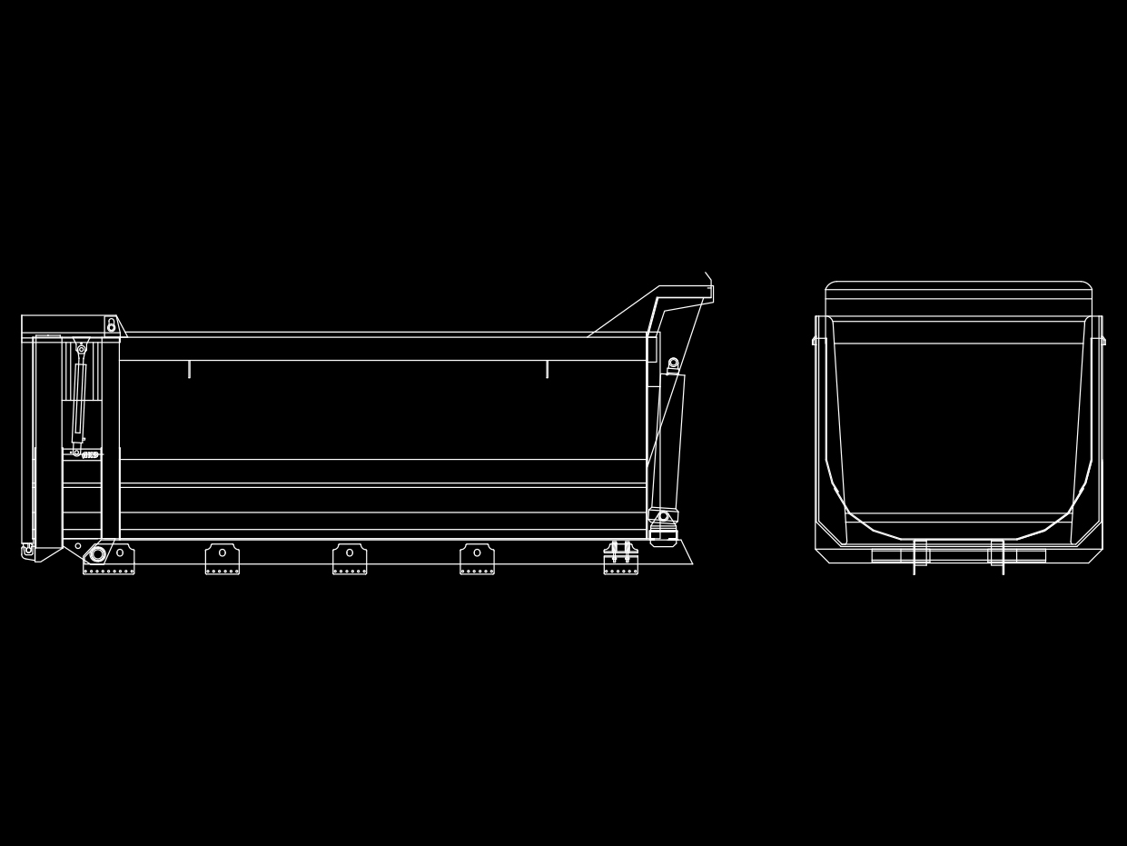 6x4 Halfpipe Tipper