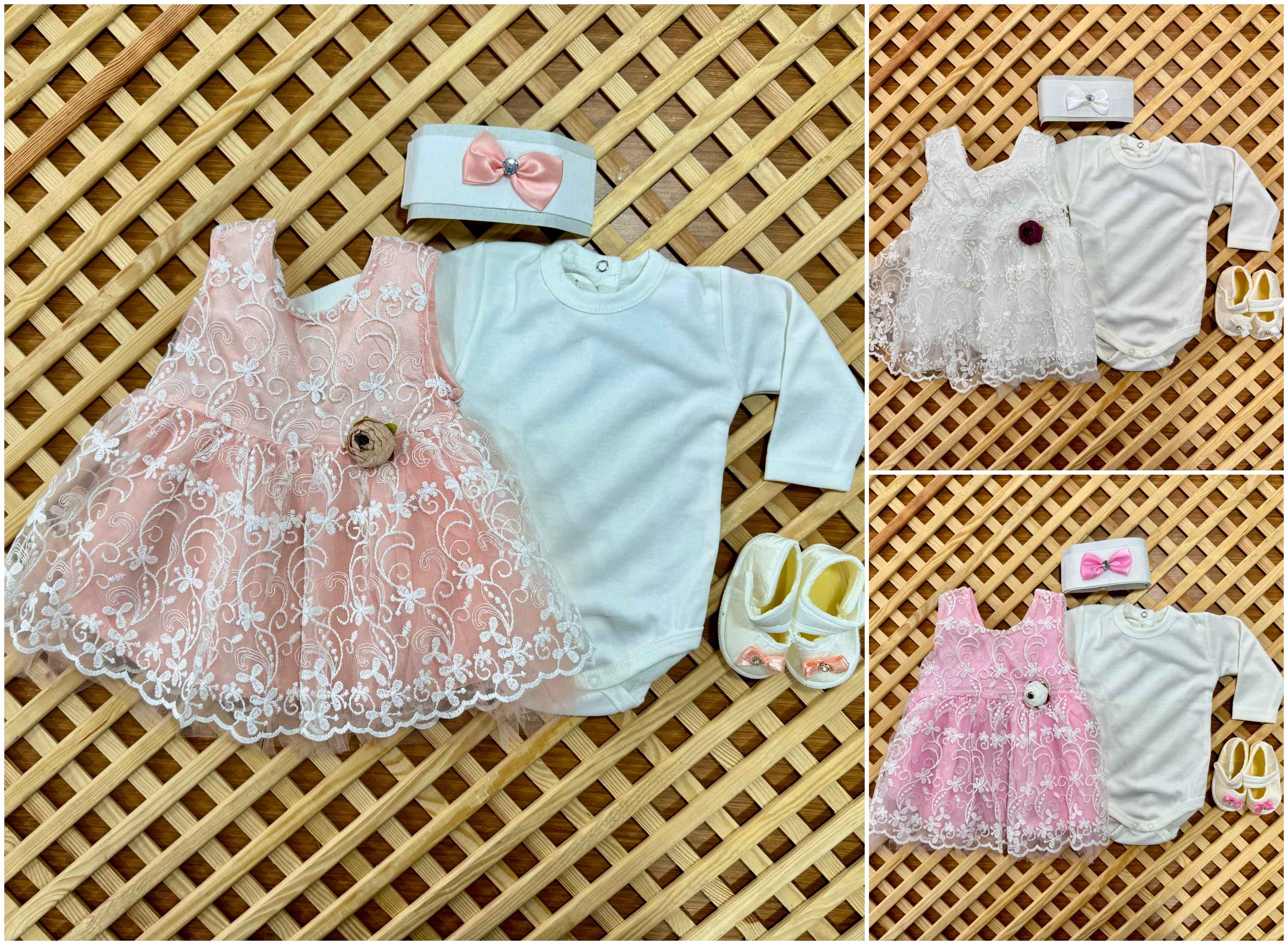 Baby Girl Baptist Set