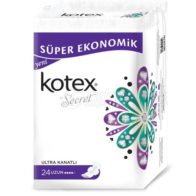 KOTEX SECRET QUADRO UZUN (24 pcs)