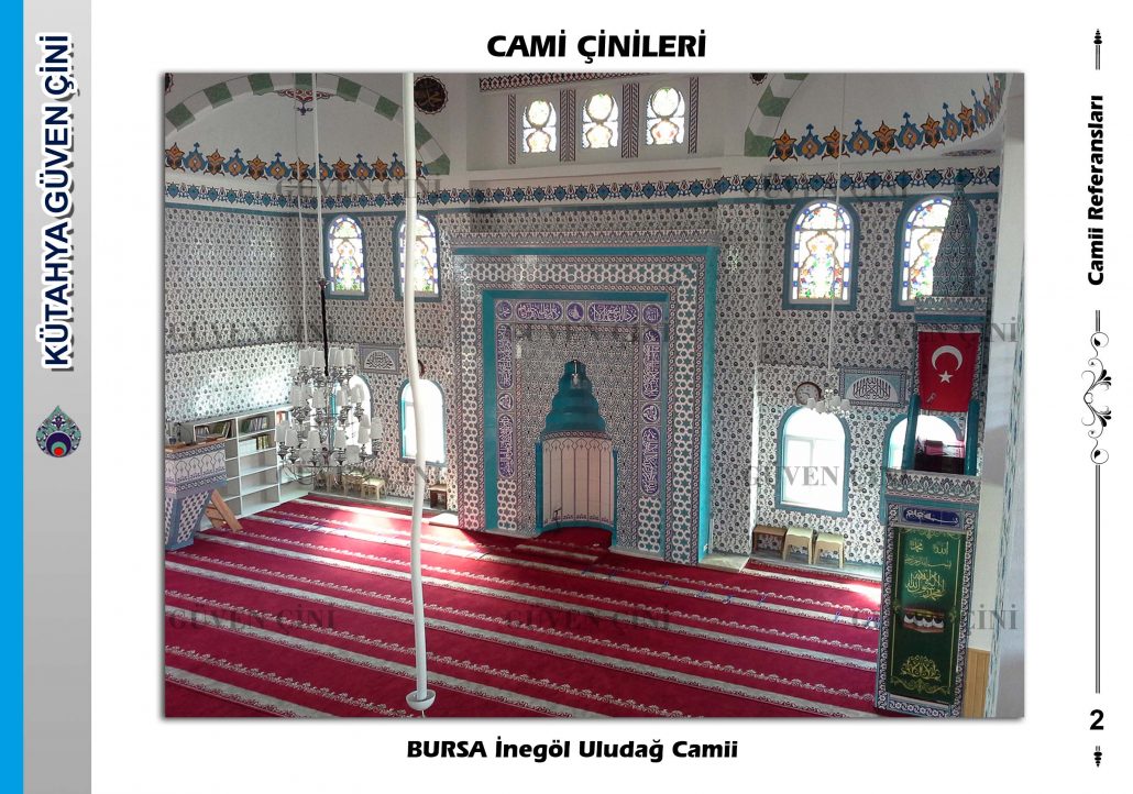 cami çinisi-cami çinileri