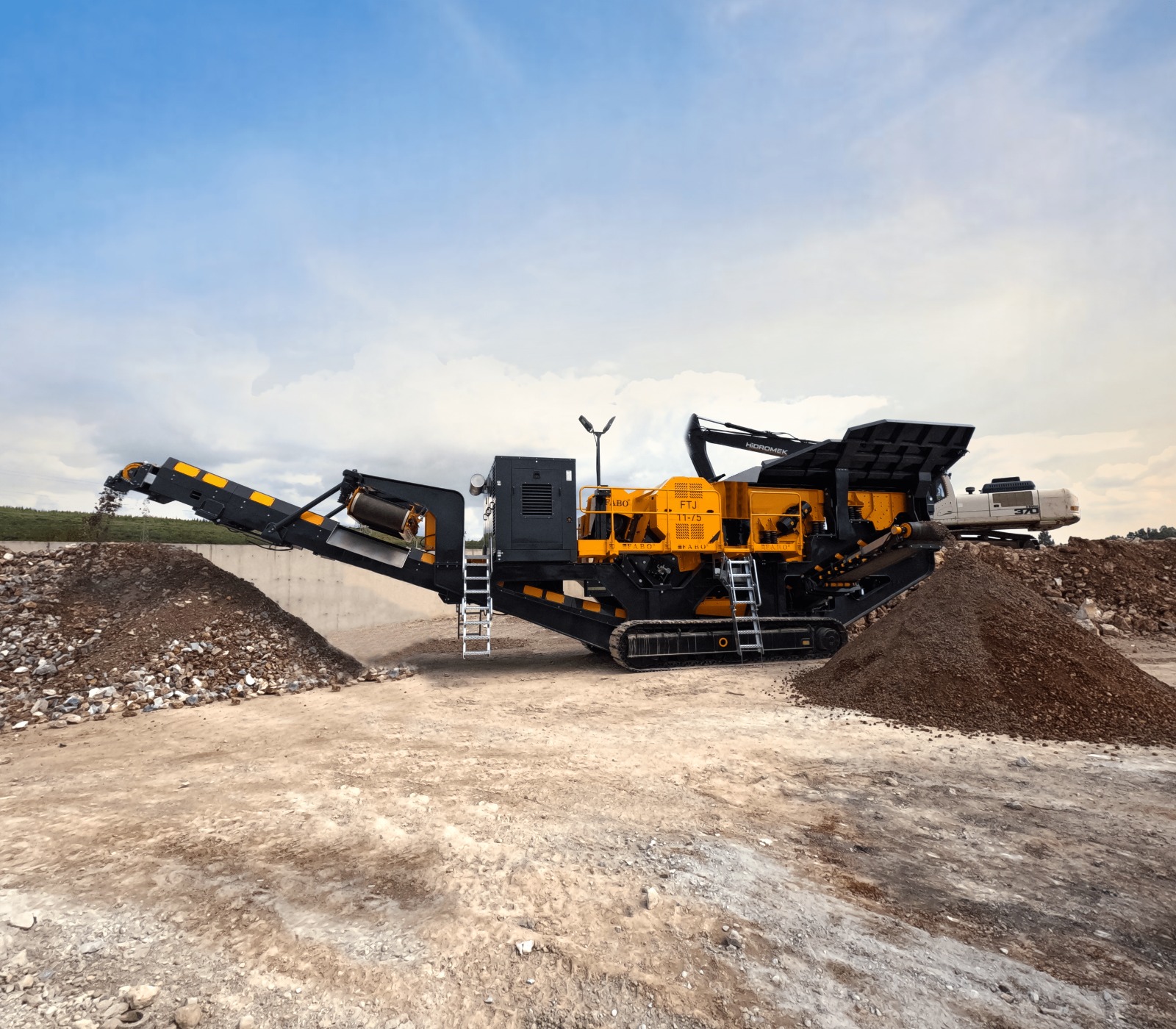 FTJ-1175 Tracked Jaw Crusher