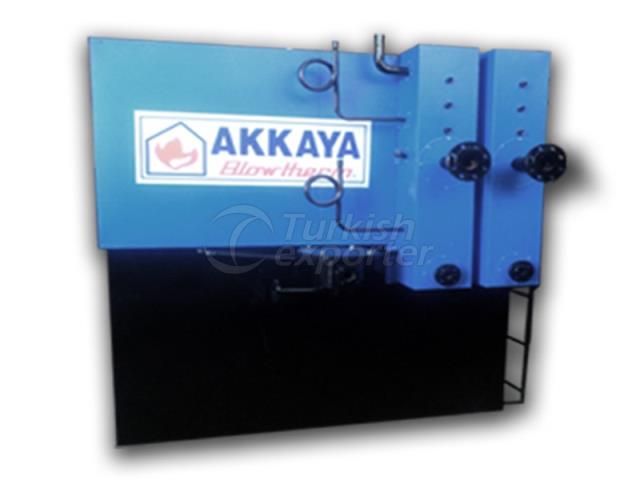 KYK HLZ model solid fuel, oil and gas fired , helisoidal thermal oil heaters