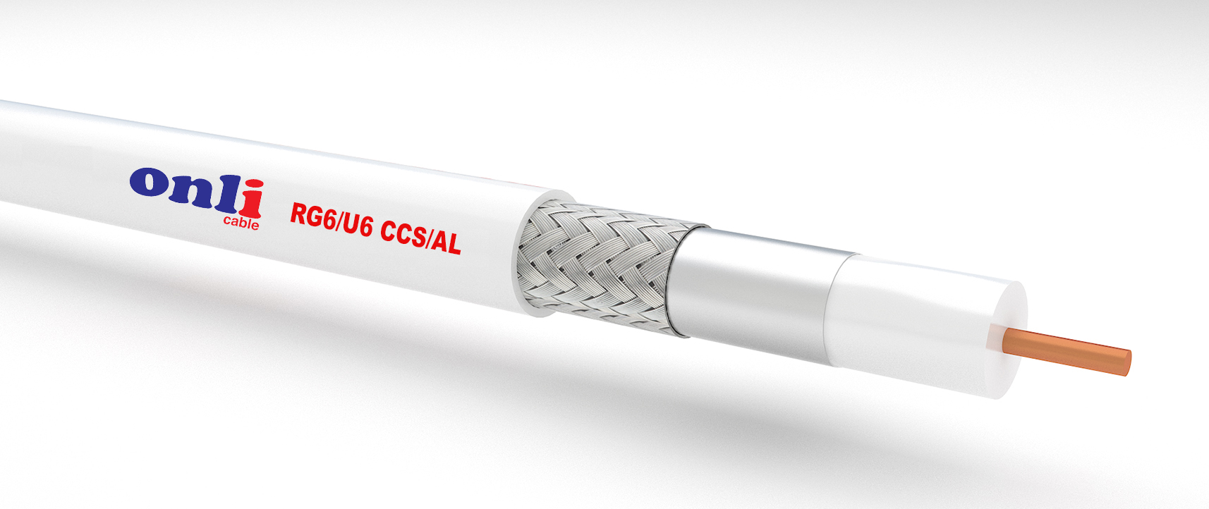 RG6/U6 64 TEL 1.02 (CCS/AL) Coaxial Cable