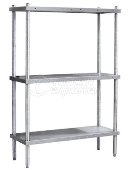 Tablette de rangement à trois étages