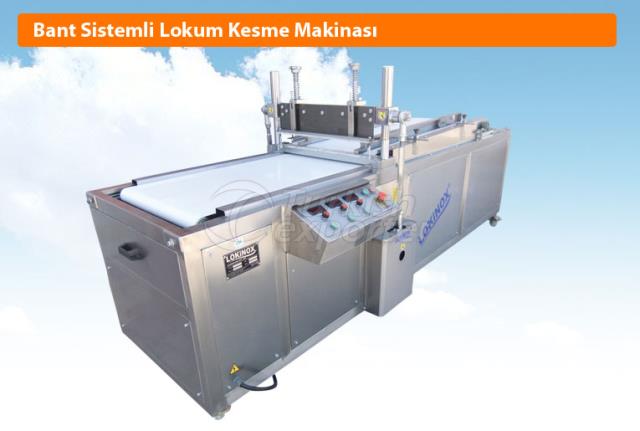 BANT SİSTEMLİ LOKUM KESME MAKİNESİ