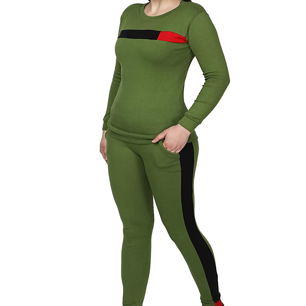 WOMEN'S FLEECE TRACK-SUIT