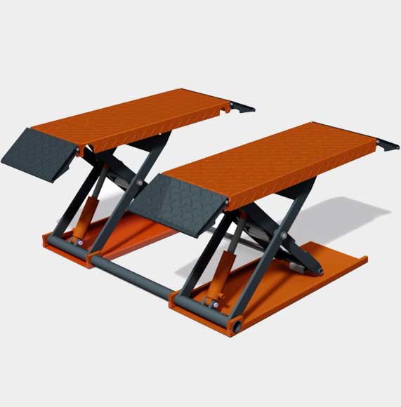 scissor loading platform