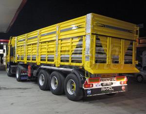 Covered Type Dump Trailer