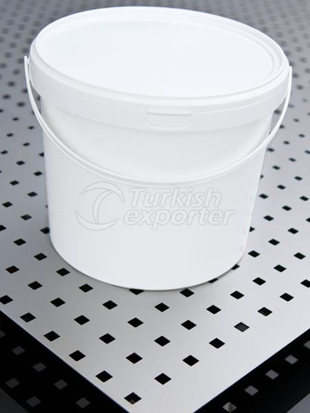 Round Pail and Bowls 131230
