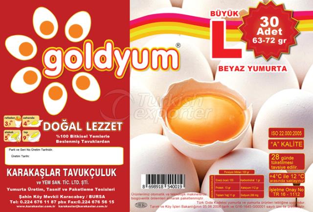 30  Beyaz Yumurta