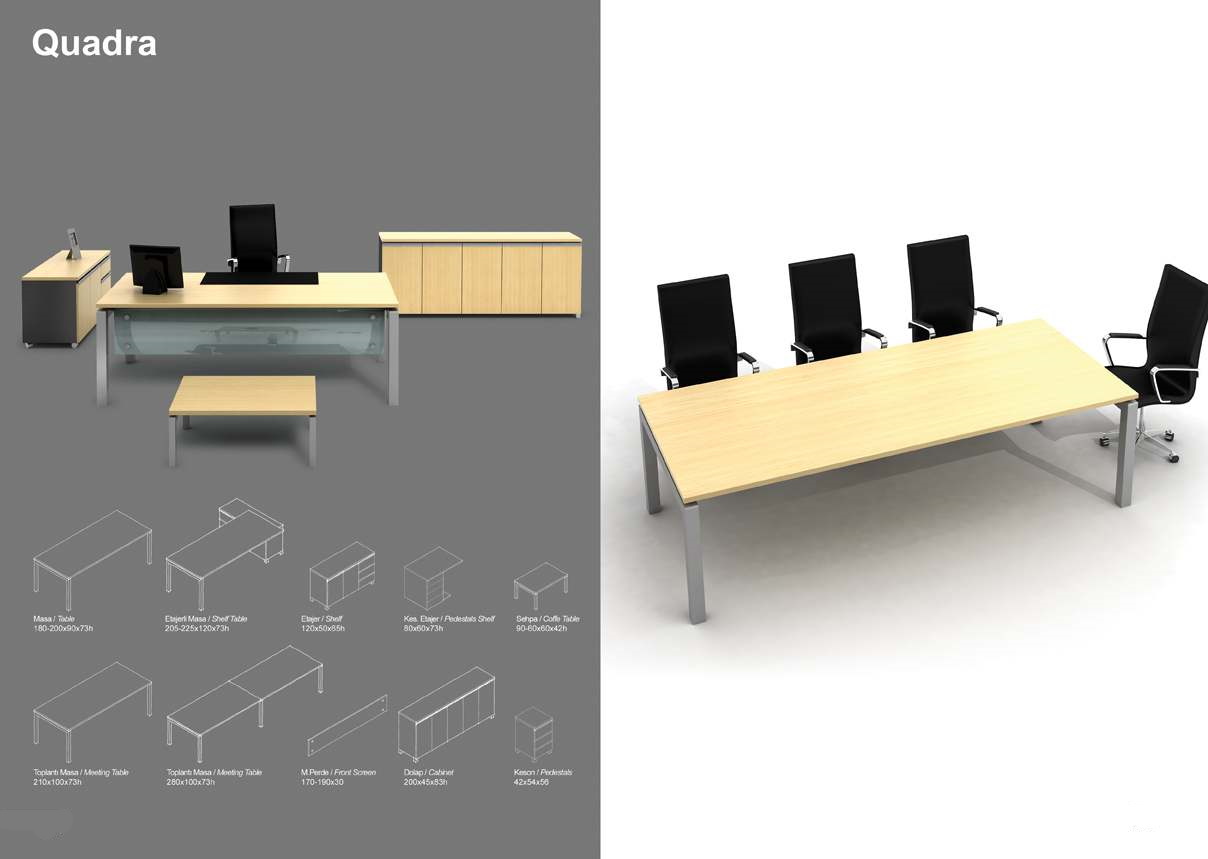 Executive Table Quadra