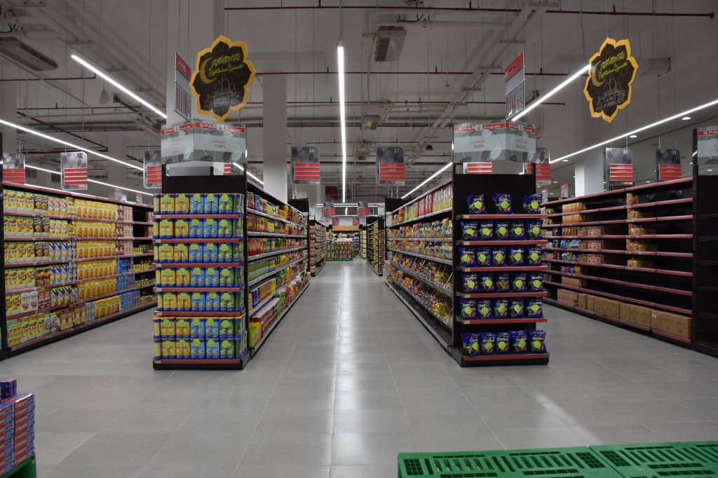 market shelf 