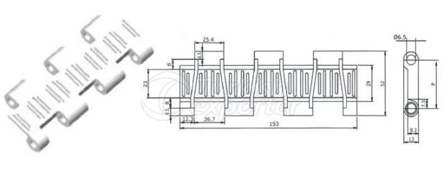 Grid Modular Conveyor Belts