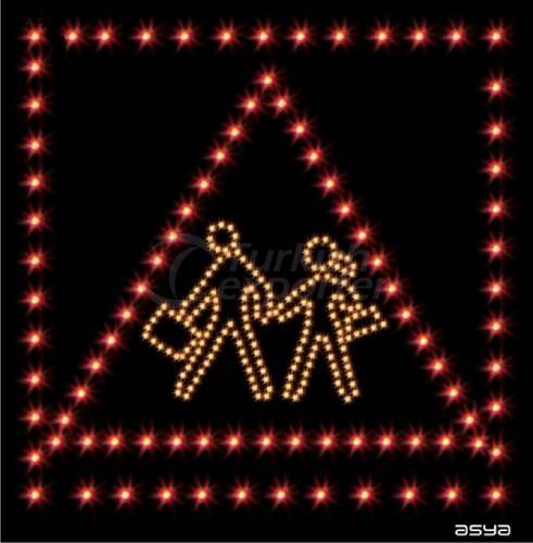 School Crossing Sign B-14b LS-055