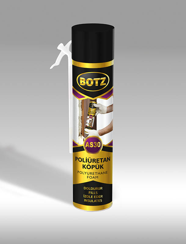 BOTZ AS30 MULTI PURPOSE PU FOAM -750ML