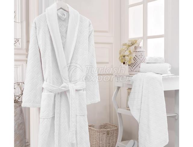 100% Turkish Cotton Hotel Bathrobe