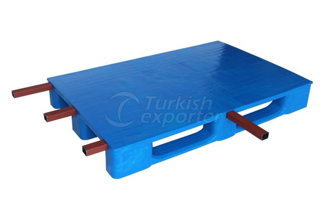 Plastic Pallet - Metal Reinforced