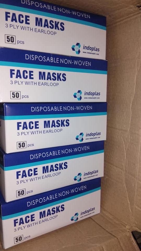 Surgical face masks