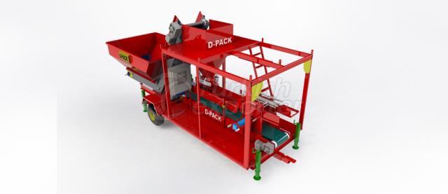 Maize Corn Silage Beet Pulp Tmr Modular Packing Machine 