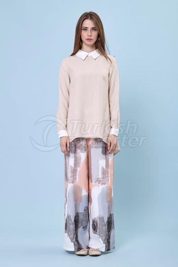 Flared Trousers 5159 Somon