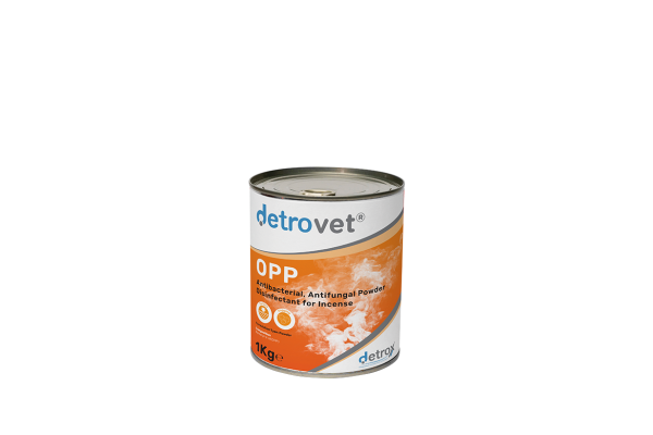 DETROVET® OPP Antibacterial, Antifungal Powder Disinfectant for Fumigation