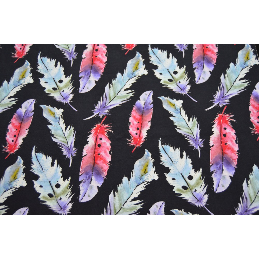 Digital Reactive Printed Viscose Jersey Fabric