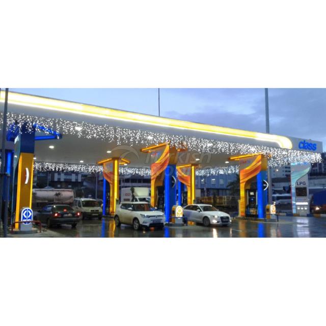 Fuel Station Cladding