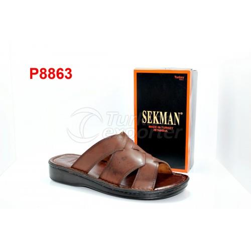 SEKMAN P8863 Brown Slipper