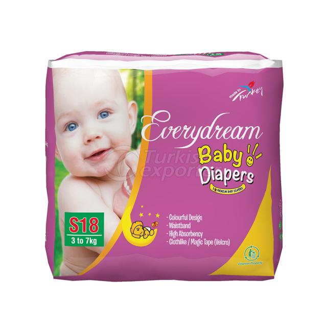 Couche bébé 3-7 kg