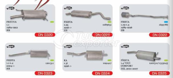 Escape para Ford Festiva Fiesta